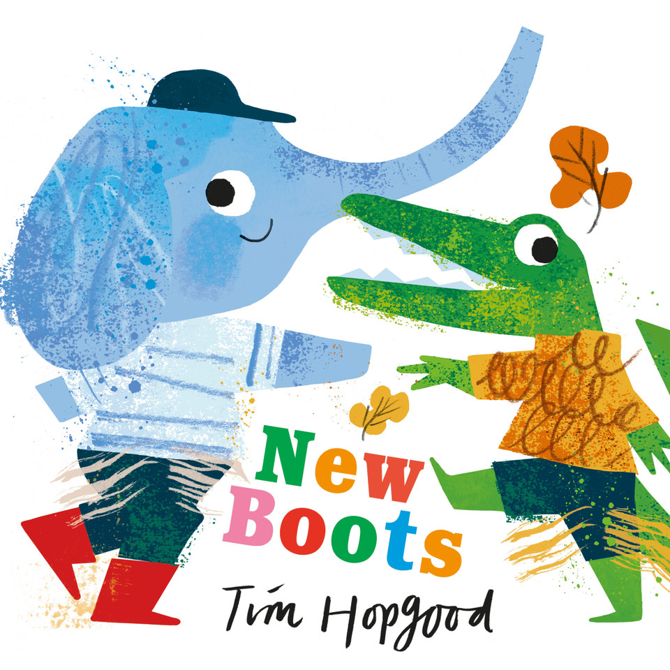 New Boots (Cedric and Boo Books) book cover by Tim Hopgood