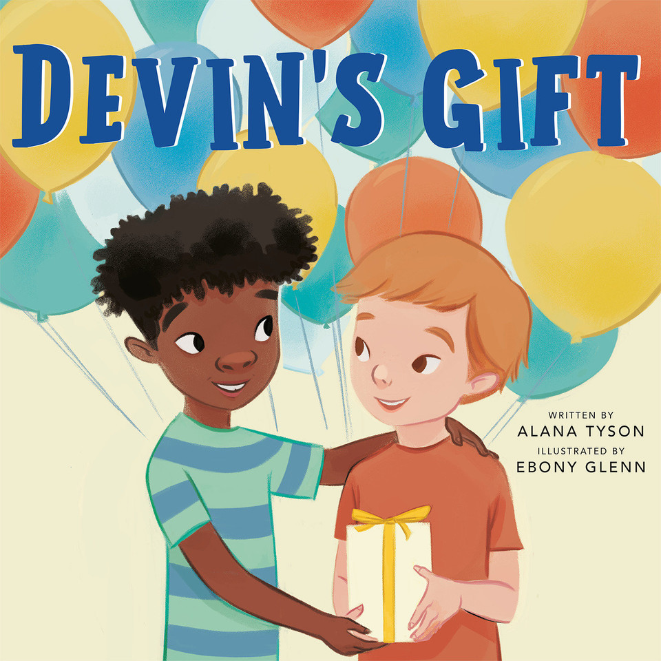 Devin's Gift book cover by Alana Tyson