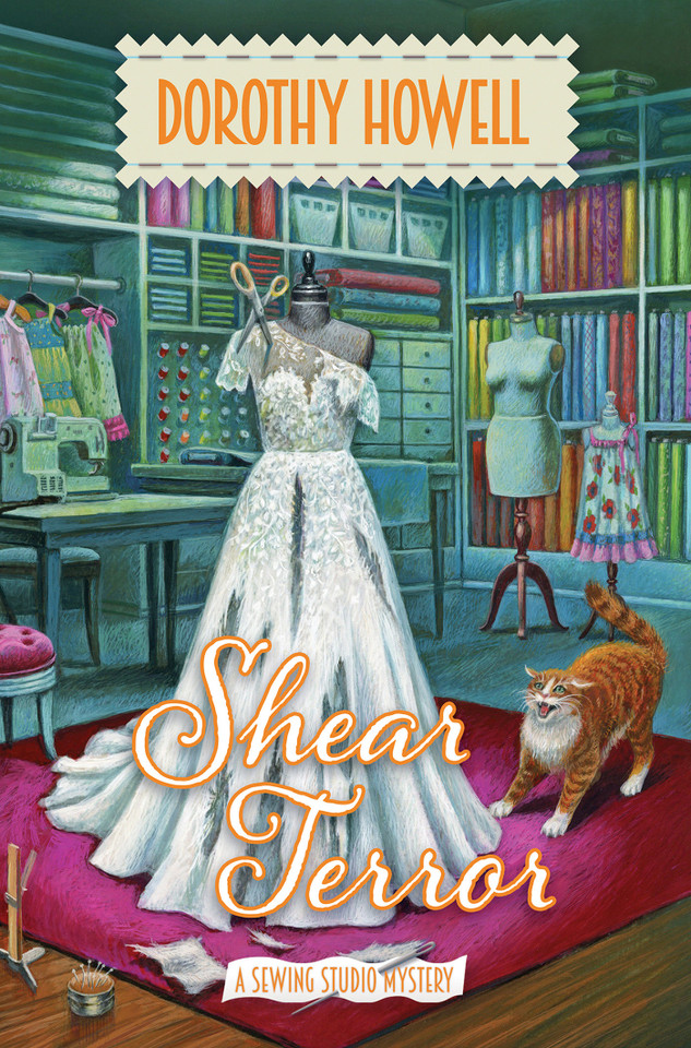 Shear Terror (A Sewing Studio Mystery) book cover by Dorothy Howell