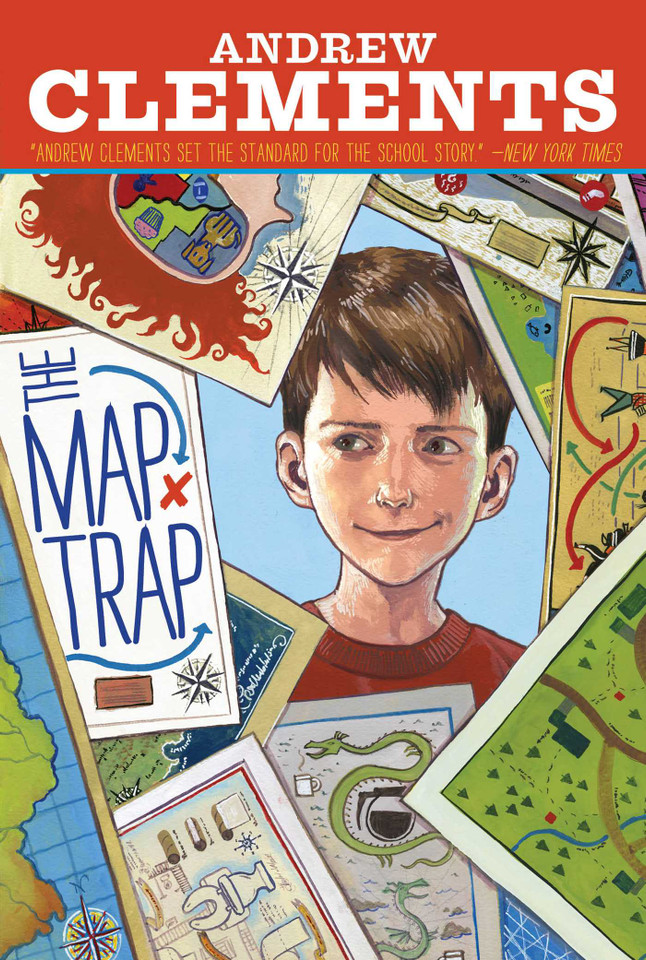 The Map Trap book cover by Andrew Clements