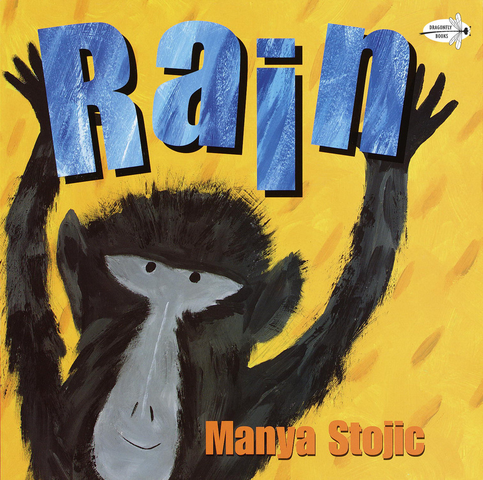 Rain book cover by Manya Stojic