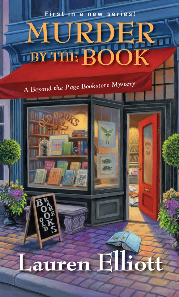 Murder by the Book (A Beyond the Page Bookstore Mystery) book cover by Lauren Elliott
