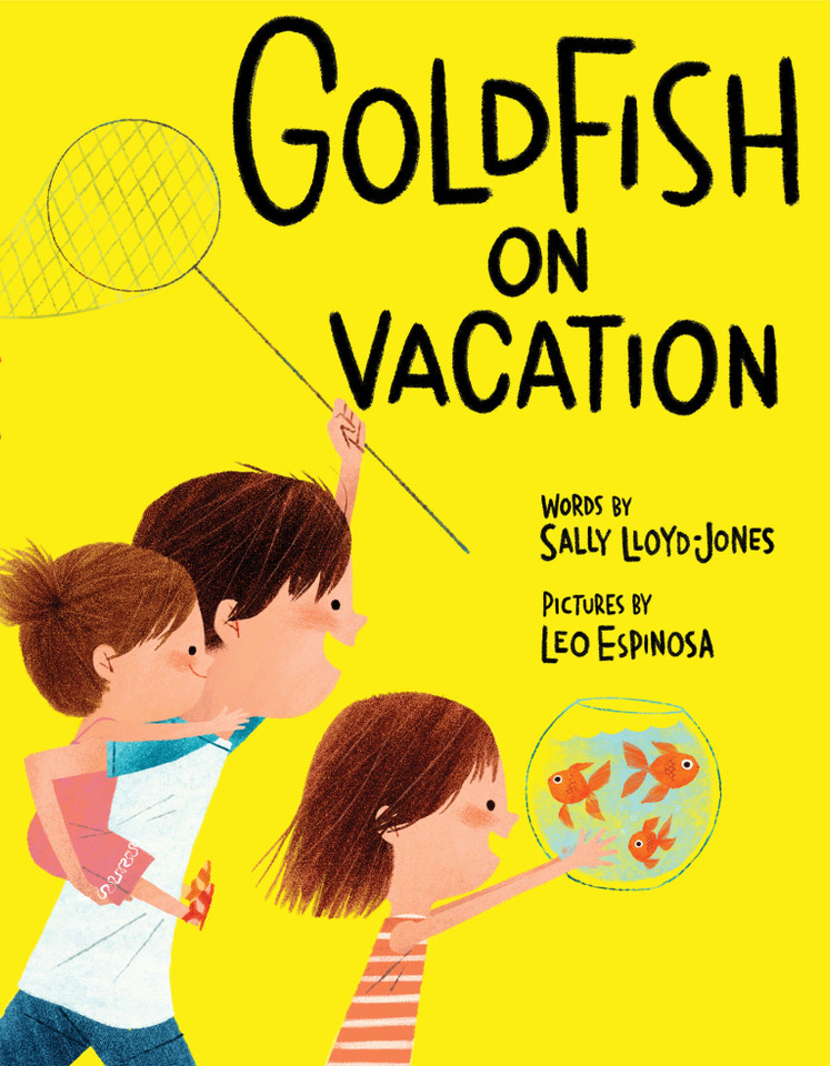 Goldfish on Vacation book cover by Sally Lloyd-Jones