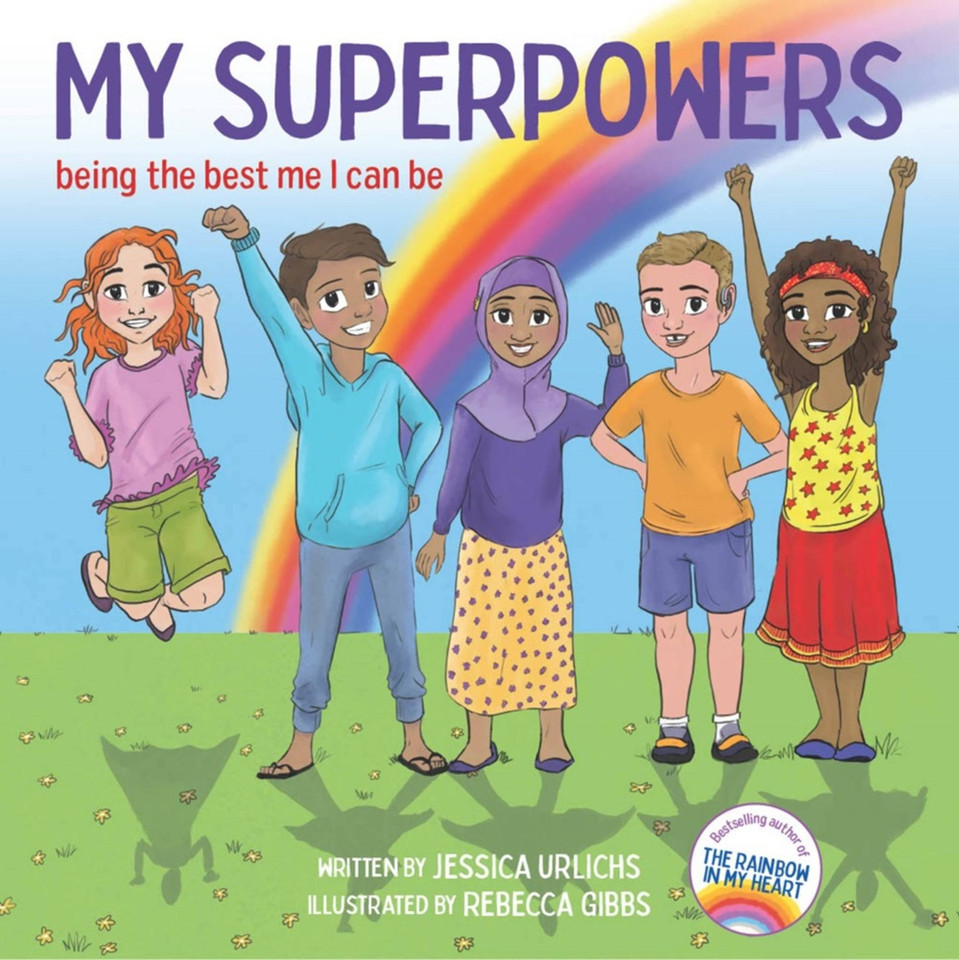 My Superpowers book cover by Jessica Urlichs