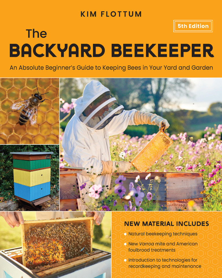 The Backyard Beekeeper, 5th Edition book cover by Kim Flottum