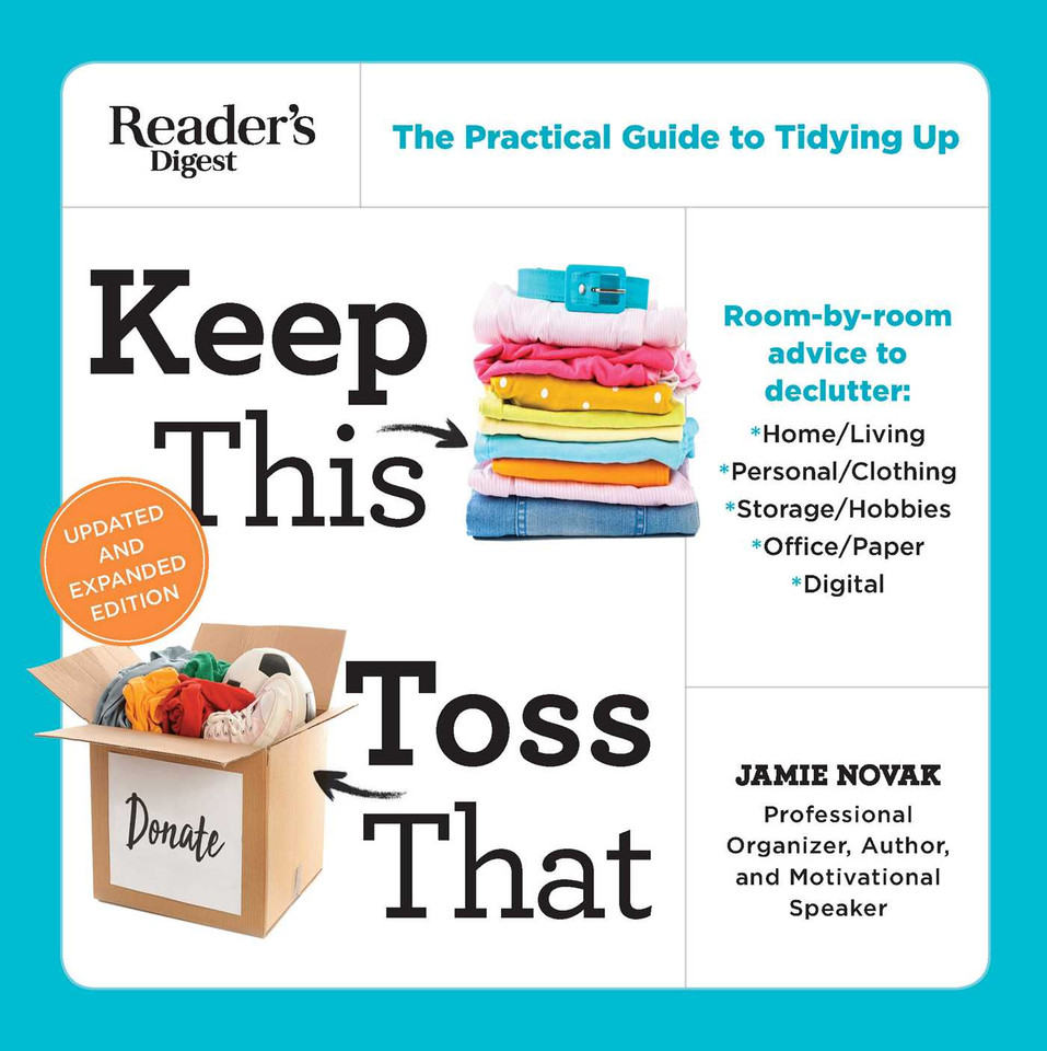 Keep This Toss That - Updated and Expanded: The Practical Guide to Tidying Up book cover by Jamie Novak