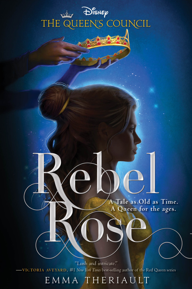 Rebel Rose (Queen's Council) book cover by Emma Theriault