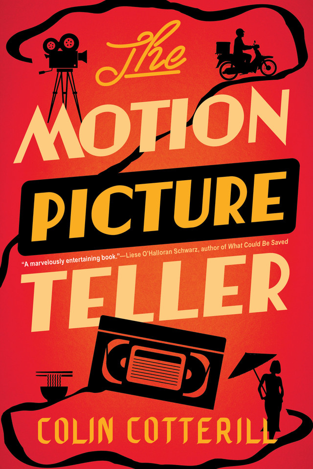 The Motion Picture Teller book cover by Colin Cotterill