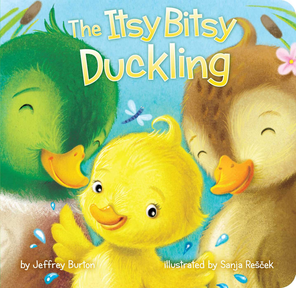 The Itsy Bitsy Duckling (Itsy Bitsy) book cover by Jeffrey Burton