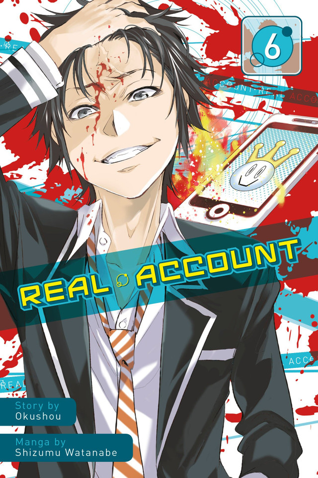 Real Account 6 (Real Account) book cover by Okushou