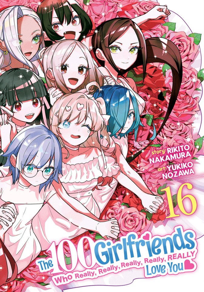 The 100 Girlfriends Who Really, Really, Really, Really, Really Love You Vol. 16 (The 100 Girlfriends Who Really, Really, Really, Really, Really Love You) book cover by Rikito Nakamura