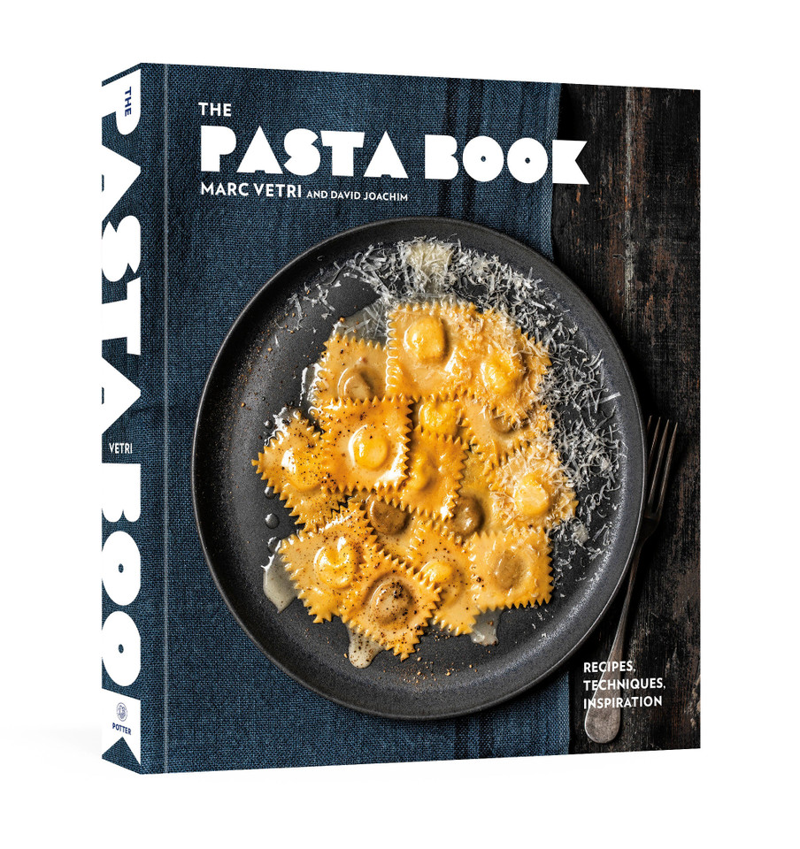 The Pasta Book: Recipes, Techniques, Inspiration book cover by Marc Vetri, David Joachim