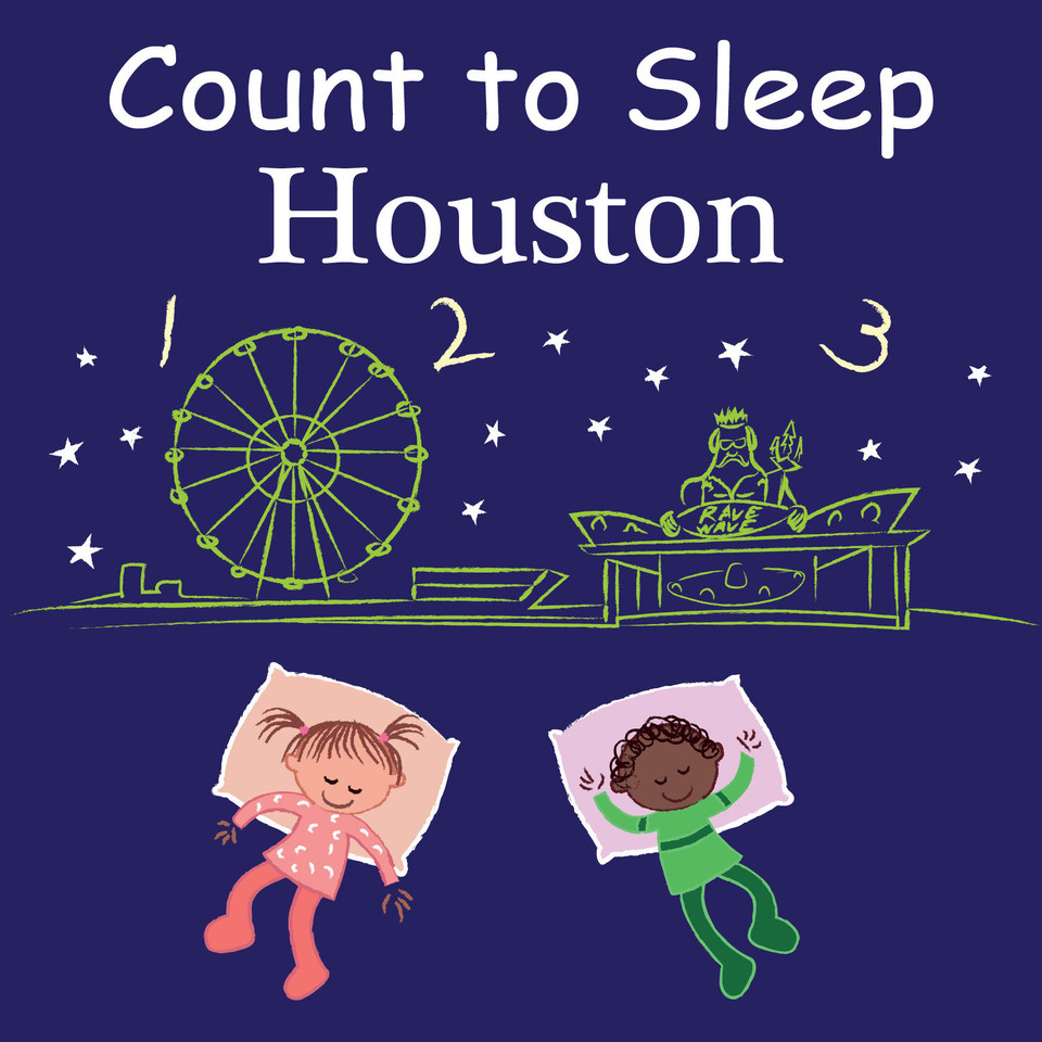 Count to Sleep Houston (Count To Sleep) book cover by Adam Gamble, Mark Jasper