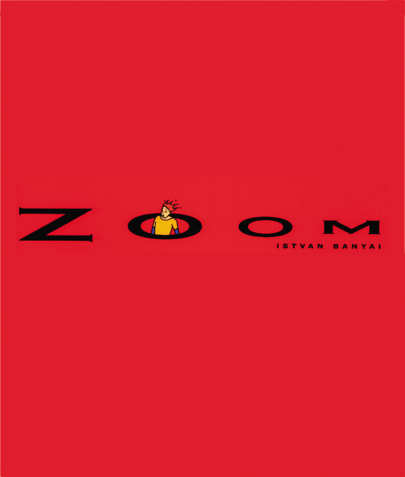 Zoom book cover by Istvan Banyai