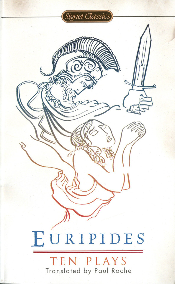 Euripides: Ten Plays book cover by Euripides