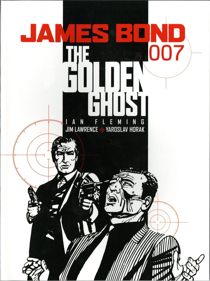 James Bond: The Golden Ghost (James Bond) book cover by Jim Lawrence