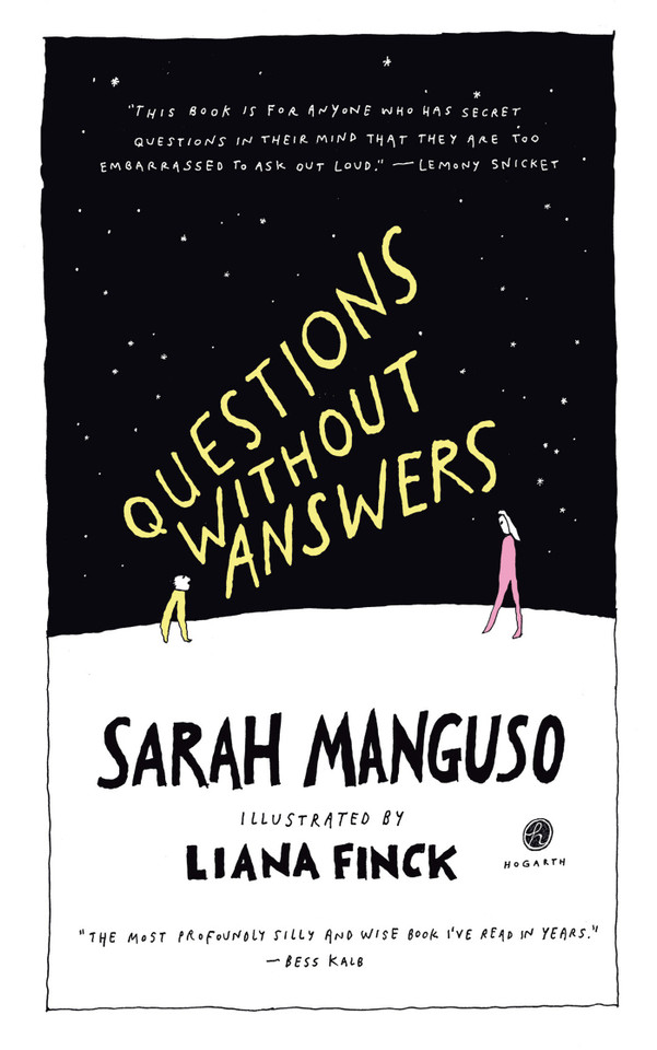 Questions Without Answers book cover by Sarah Manguso