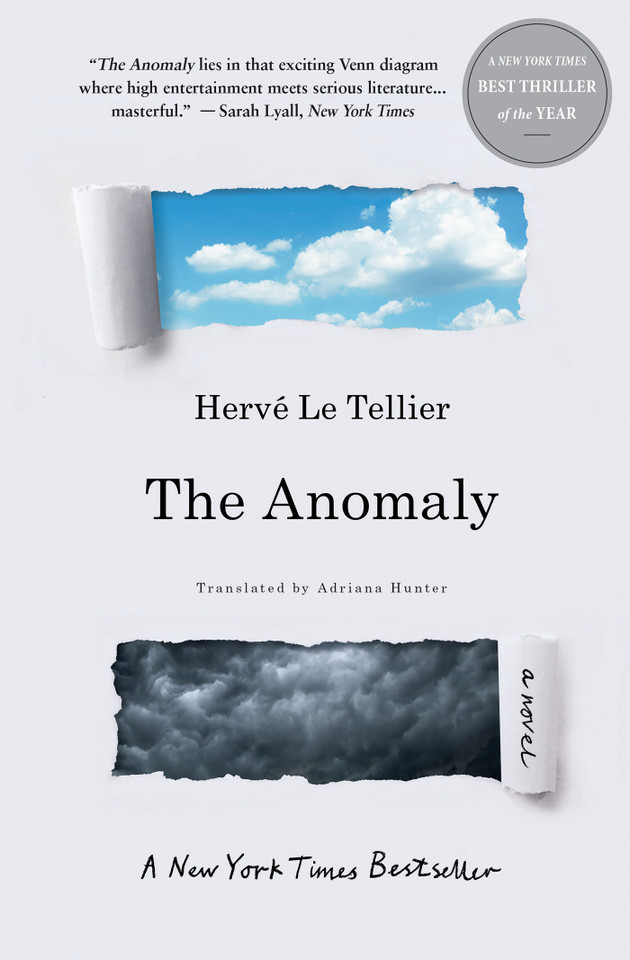 The Anomaly: A Novel book cover by Hervé Le Tellier