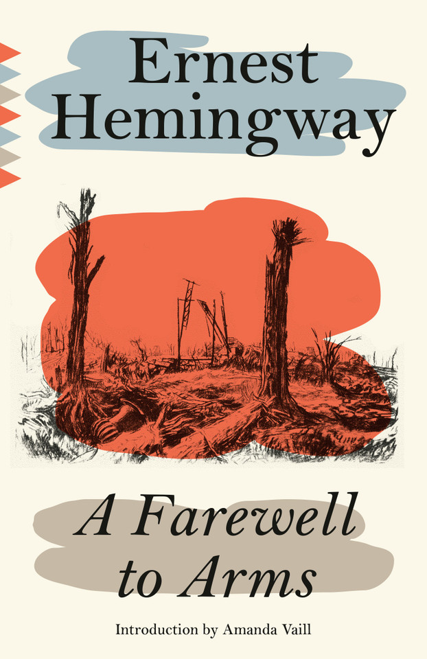 A Farewell to Arms book cover by Ernest Hemingway