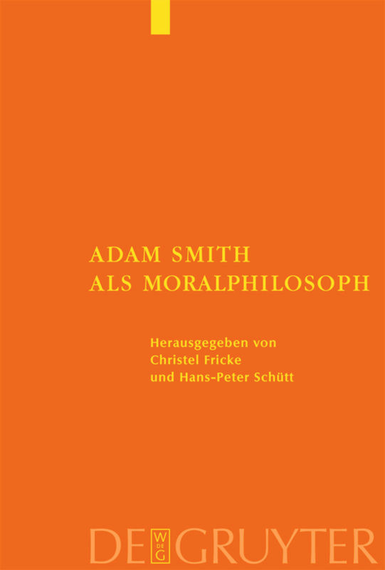 Adam Smith als Moralphilosoph book cover by 
