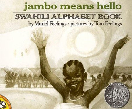 Jambo Means Hello: Swahili Alphabet Book book cover by Muriel Feelings
