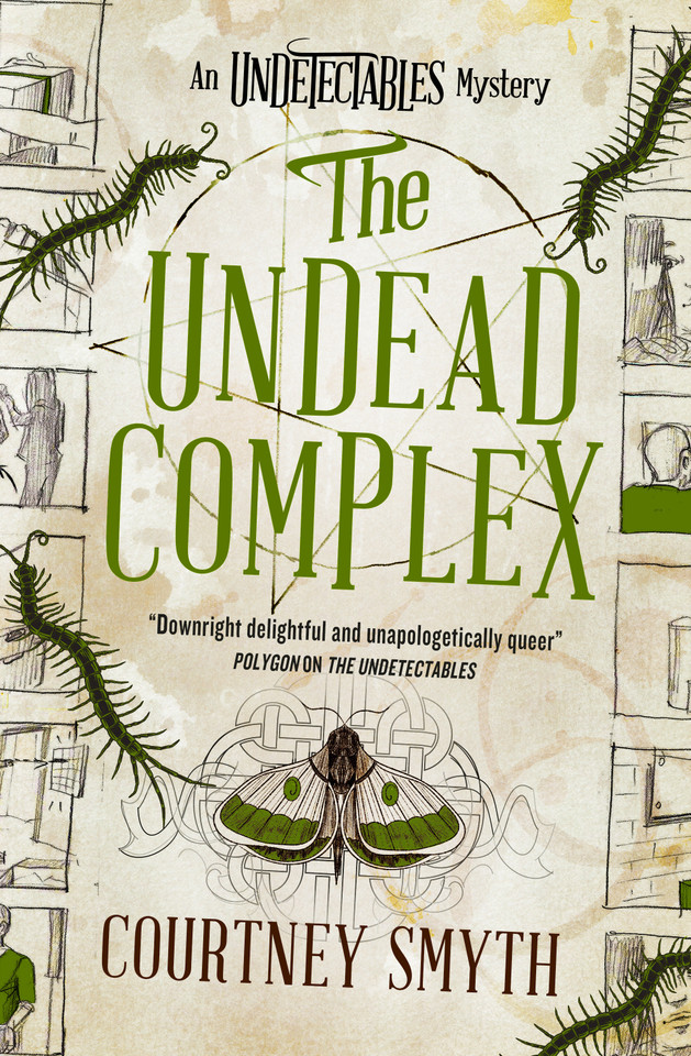 The Undead Complex: The Undetectables series (The Undetectables Series) book cover by Courtney Smyth
