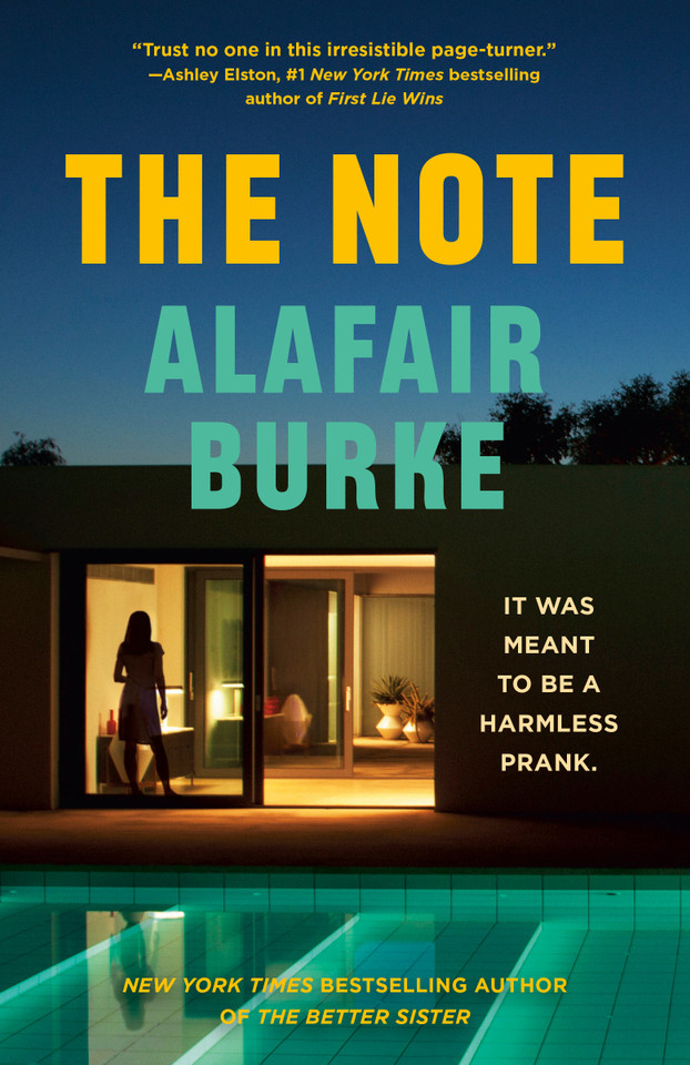 The Note: A Novel book cover by Alafair Burke