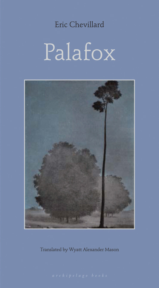 Palafox book cover by Eric Chevillard