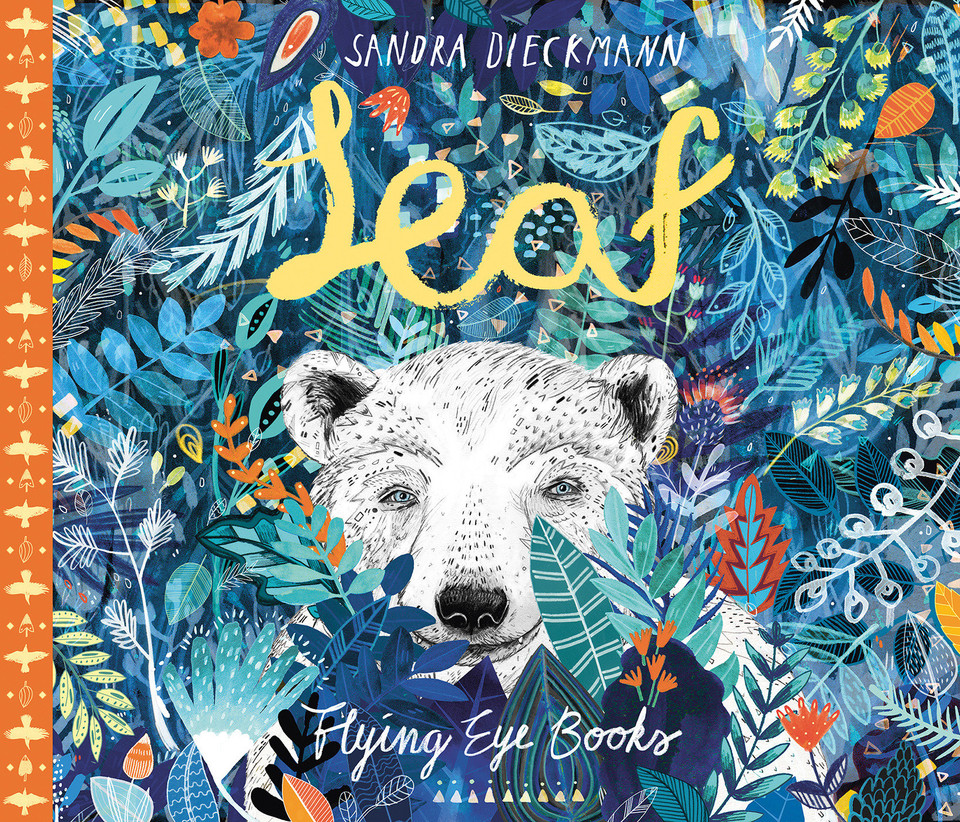 Leaf book cover by Sandra Dieckmann