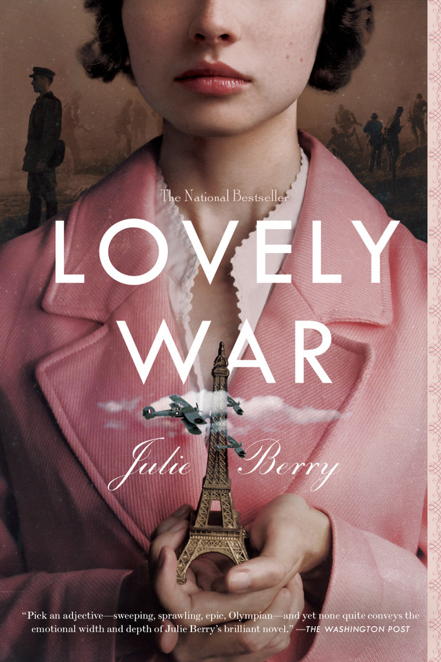 Lovely War book cover by Julie Berry