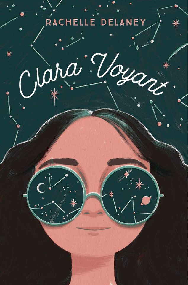 Clara Voyant book cover by Rachelle Delaney
