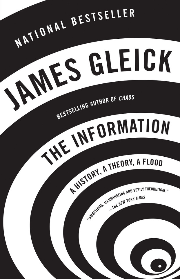 The Information: A History, A Theory, A Flood book cover by James Gleick