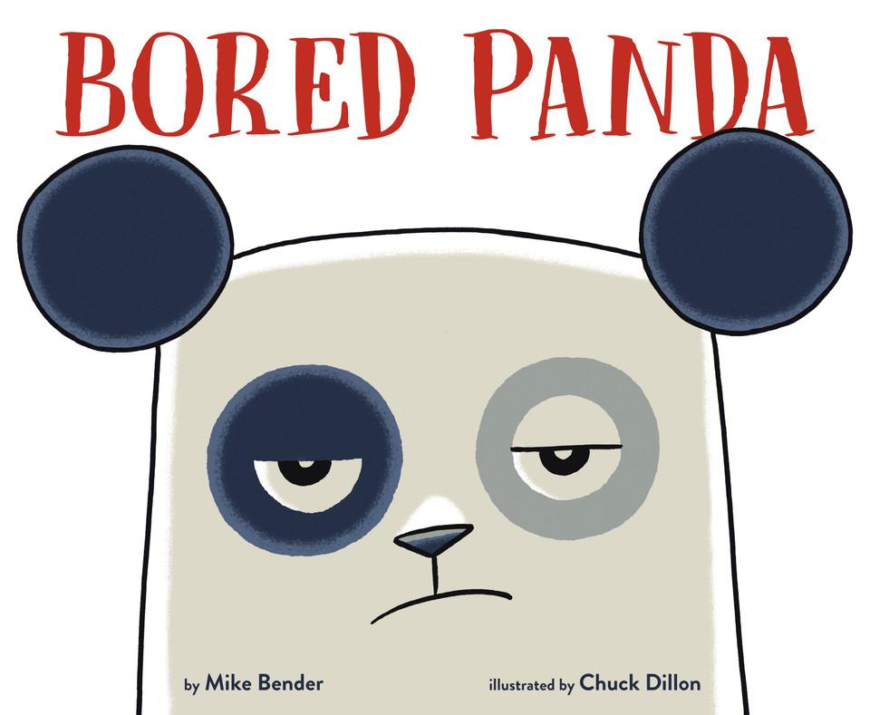 Bored Panda book cover by Mike Bender