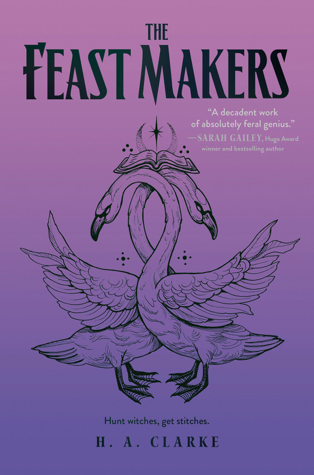 The Feast Makers (The Scapegracers) book cover by H. A. Clarke
