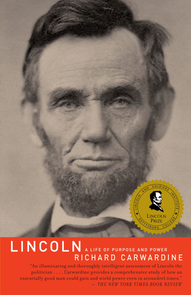Lincoln: A Life of Purpose and Power book cover by Richard Carwardine