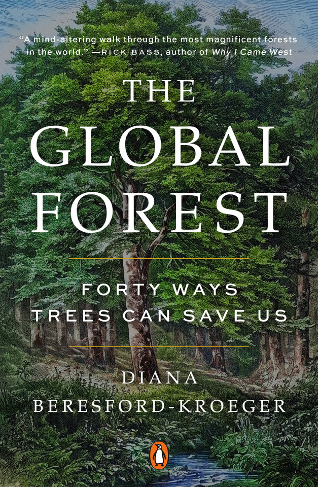 The Global Forest: Forty Ways Trees Can Save Us book cover by Diana Beresford-Kroeger