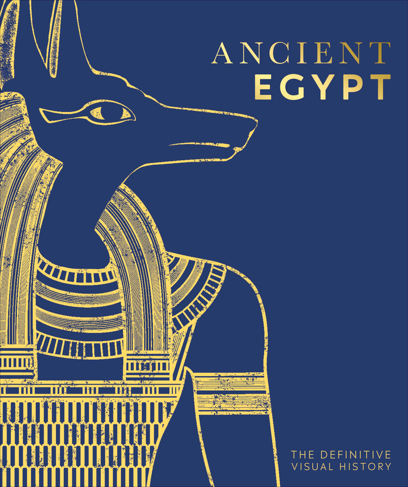 Ancient Egypt: The Definitive Visual History (DK Classic History) book cover by DK