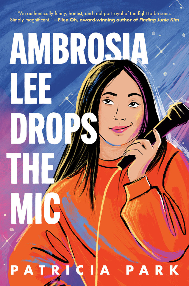 Ambrosia Lee Drops the Mic book cover by Patricia Park