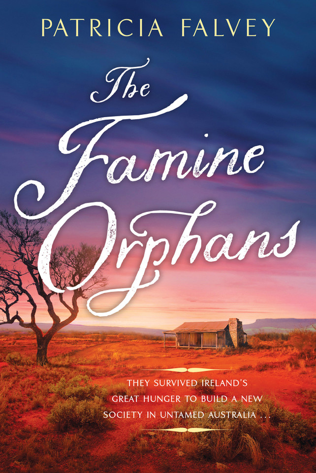 The Famine Orphans book cover by Patricia Falvey