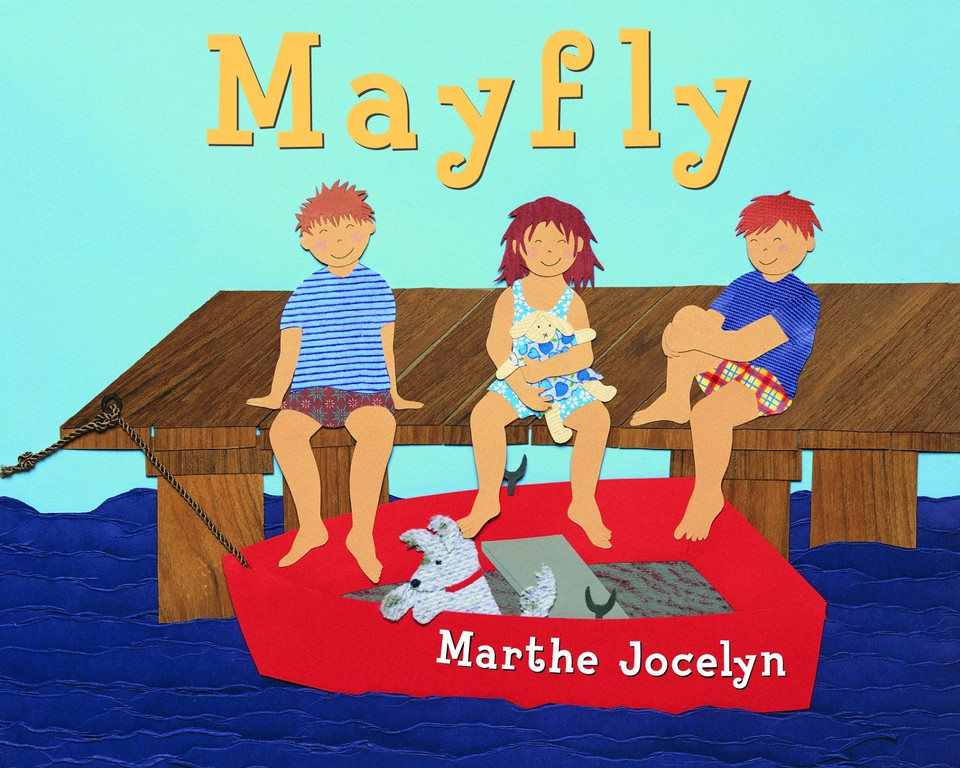 Mayfly book cover by Marthe Jocelyn