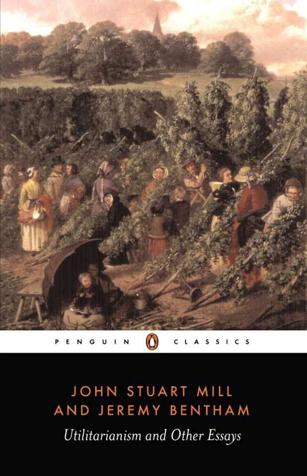 Utilitarianism and Other Essays book cover by John Stuart Mill, Jeremy Bentham