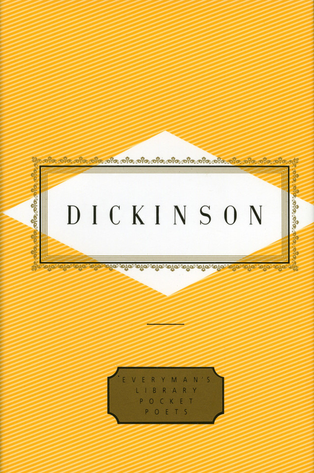 Dickinson: Poems: Selected by Peter Washington (Everyman's Library Pocket Poets Series) book cover by Emily Dickinson