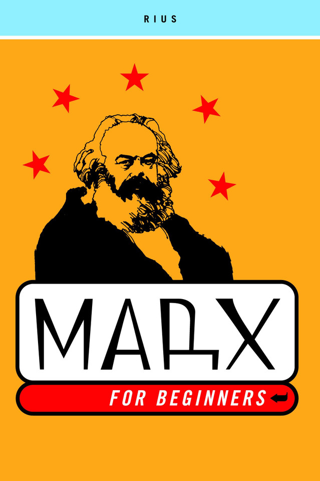 Marx for Beginners book cover by RIUS