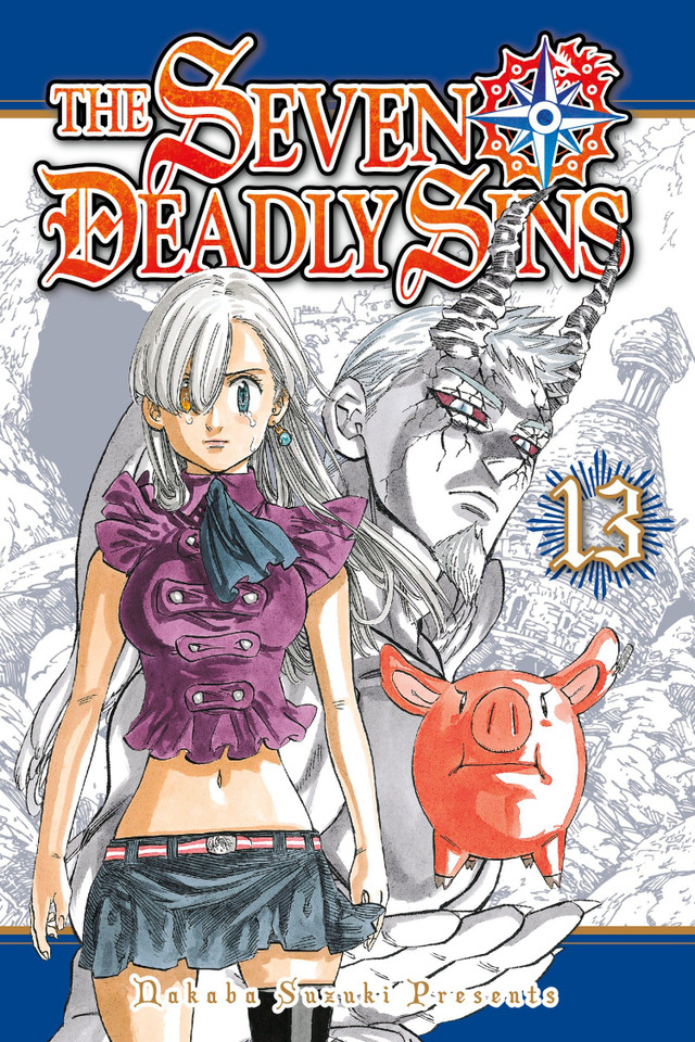 The Seven Deadly Sins 13 (Seven Deadly Sins, The) book cover by Nakaba Suzuki