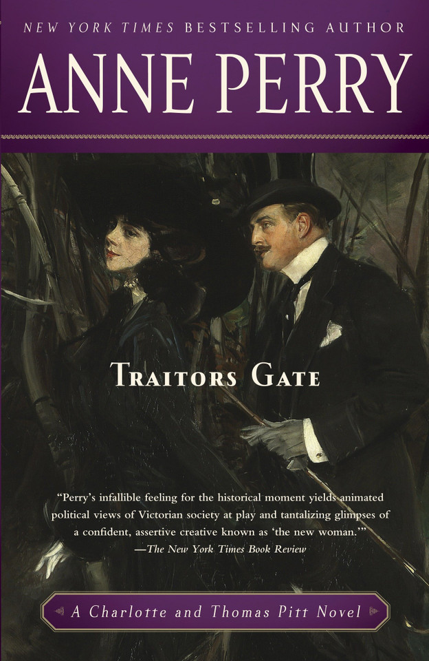 Traitors Gate: A Charlotte and Thomas Pitt Novel (Charlotte and Thomas Pitt) book cover by Anne Perry