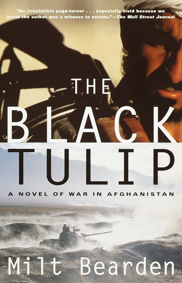 The Black Tulip: A Novel of War in Afghanistan book cover by Milt Bearden