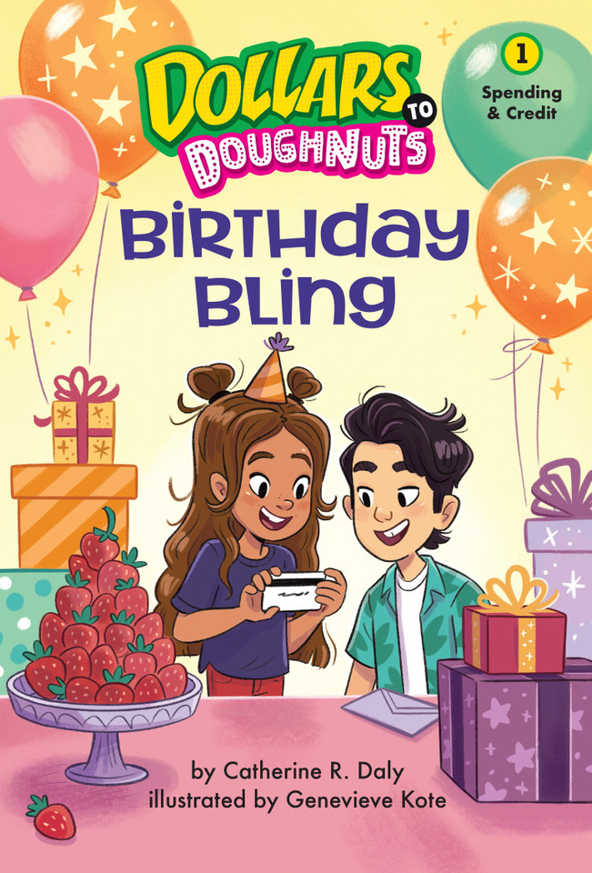 Birthday Bling (Dollars to Doughnuts Book 1): Spending & Credit (Dollars to Doughnuts) book cover by Catherine Daly