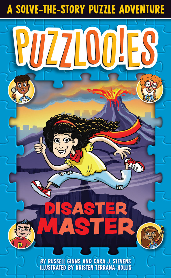 Puzzlooies! Disaster Master: A Solve-the-Story Puzzle Adventure (Puzzlooies!) book cover by Jonathan Maier, Cara Stevens