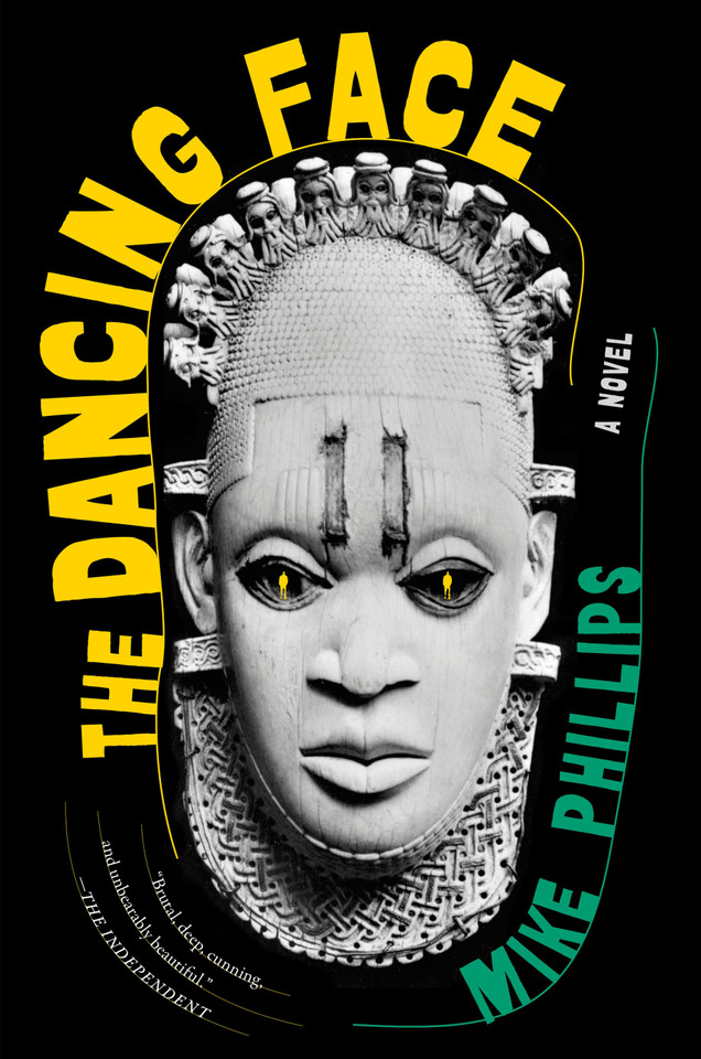 The Dancing Face book cover by Mike Phillips