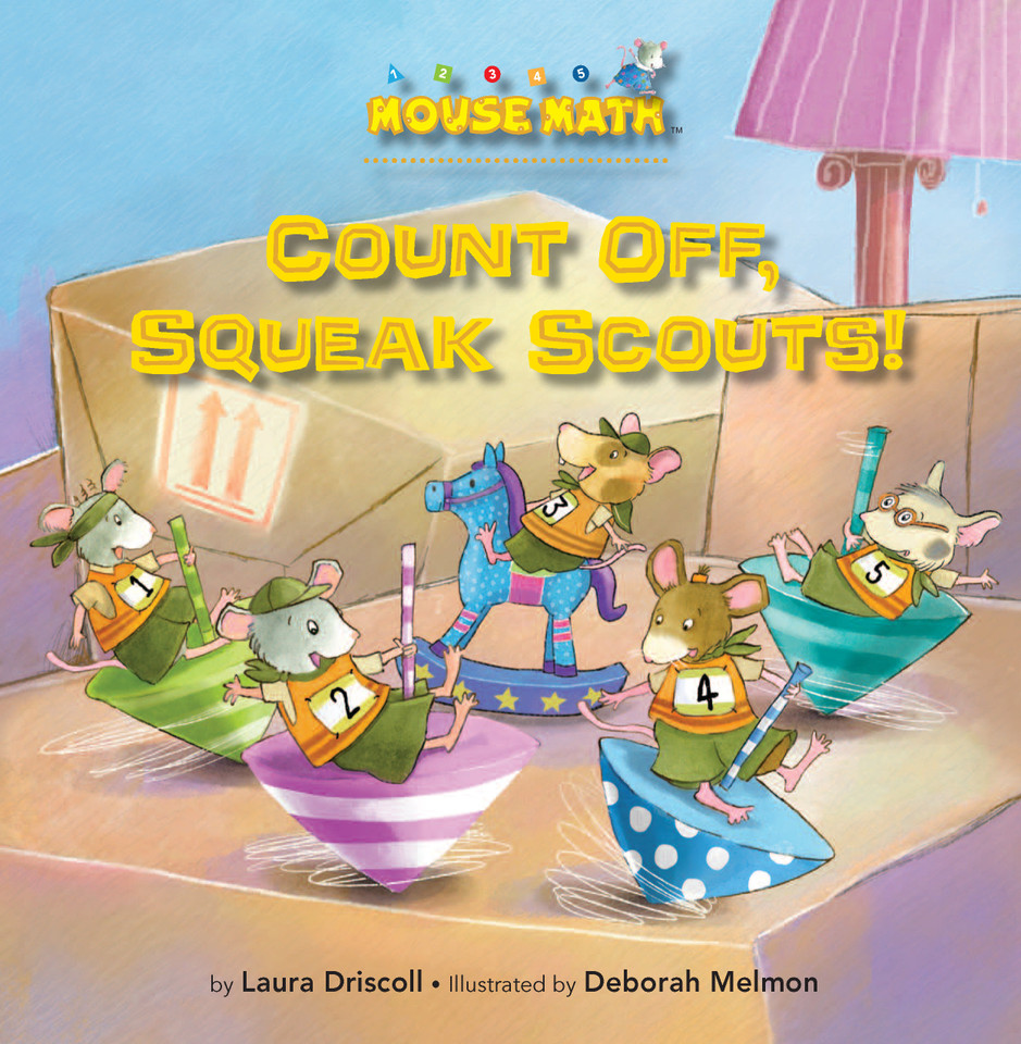 Count Off, Squeak Scouts! (Mouse Math) book cover by Laura Driscoll